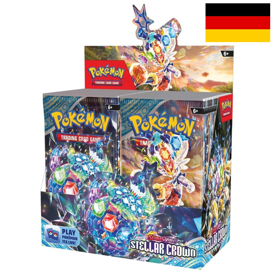 Pokémon Scarlet & Violet: Stellar Crown Booster Display - 🇩🇪 Deutsch