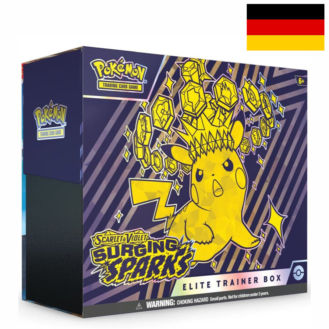 Pokémon - Scarlet & Violet: Surging Sparks Elite Trainer Box - 🇩🇪 Deutsch