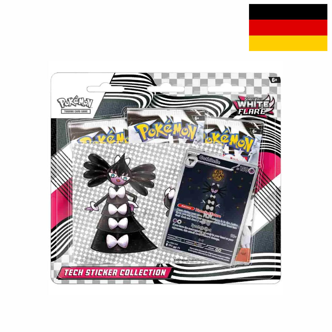 Weisse Flammen – Tech-Sticker Blister: Morbitesse – Pokémon Deutsch 🇩🇪 CoolUp Cards