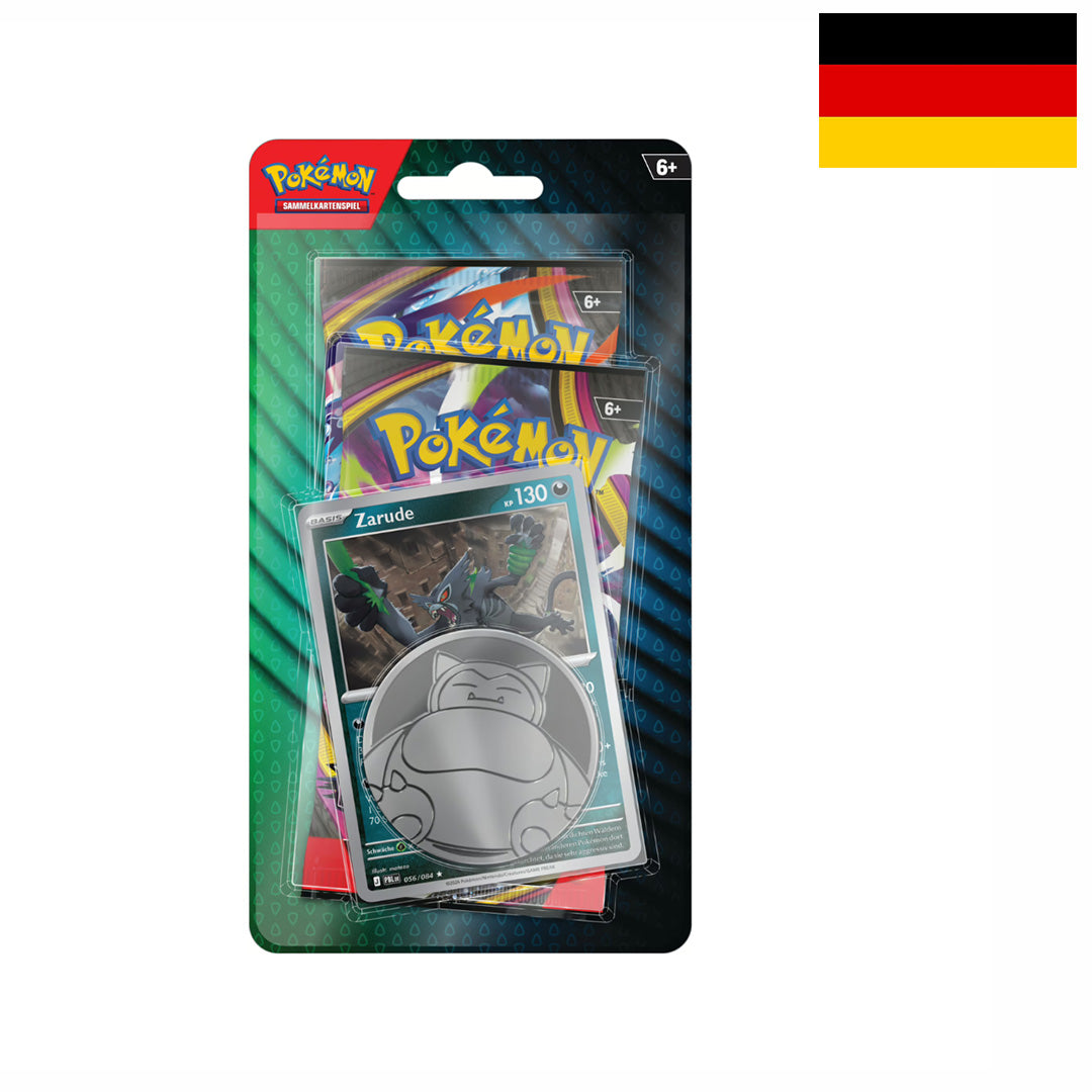 Zarude 2-Pack Blister Aug. 2026 – Pokémon Deutsch 🇩🇪 CoolUp Cards