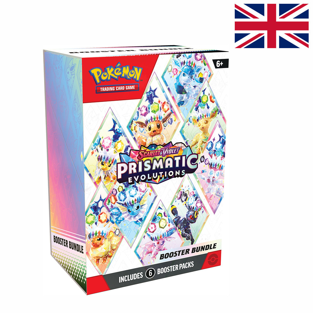 Pokémon Scarlet & Violet: Prismatic Evolutions - Booster Bundle - 🇬🇧 Englisch