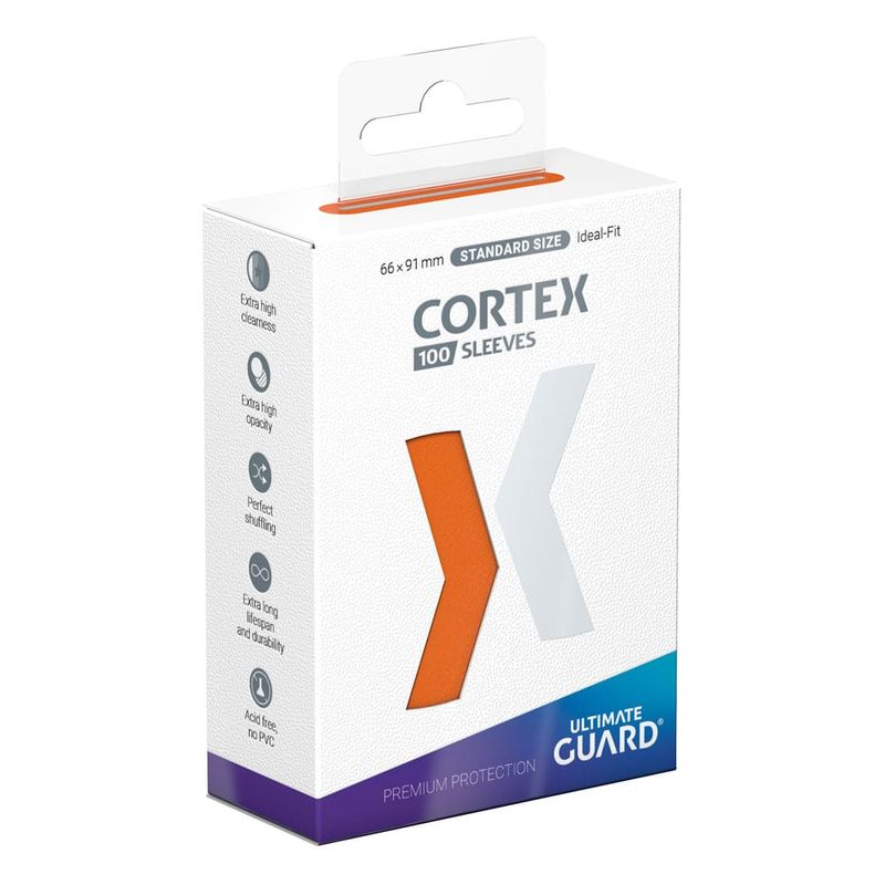 Sleeves – Ultimate Guard - Cortex Standard Size Orange (100 Stk.) CoolUp Cards