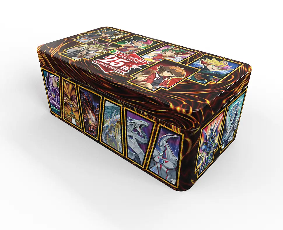 Yu-Gi-Oh! - 25th Anniversary Tin: Dueling Heroes - 1st Edition - 🇩🇪 Deutsch