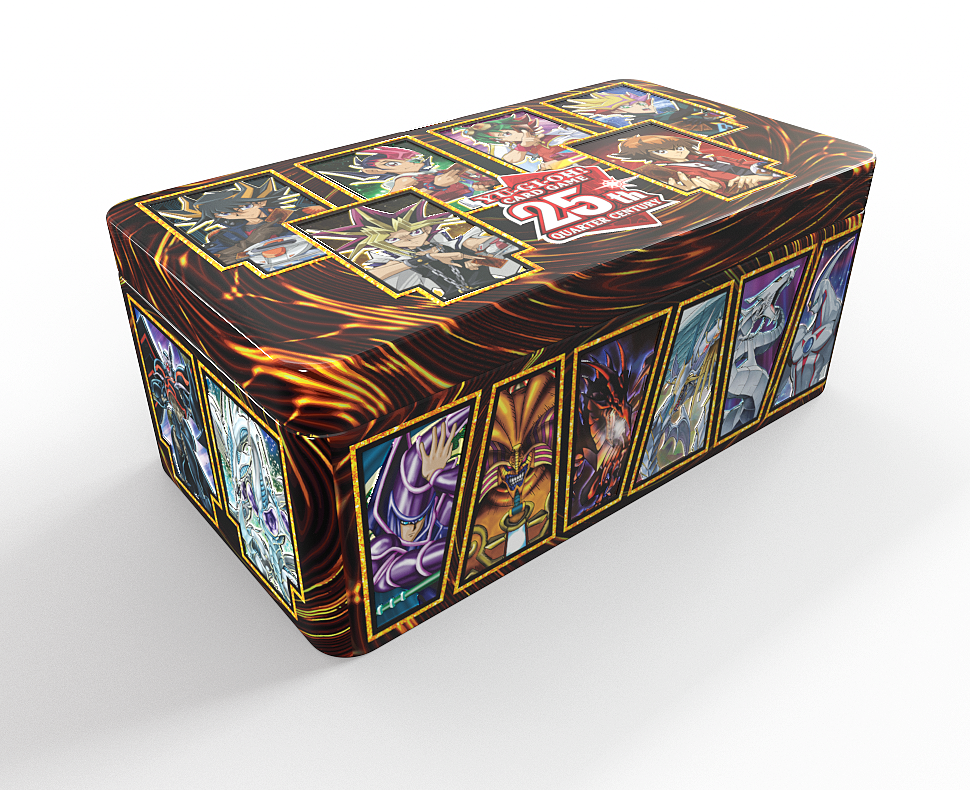 Yu-Gi-Oh! - 25th Anniversary Tin: Dueling Heroes - 1st Edition - 🇬🇧 Englisch