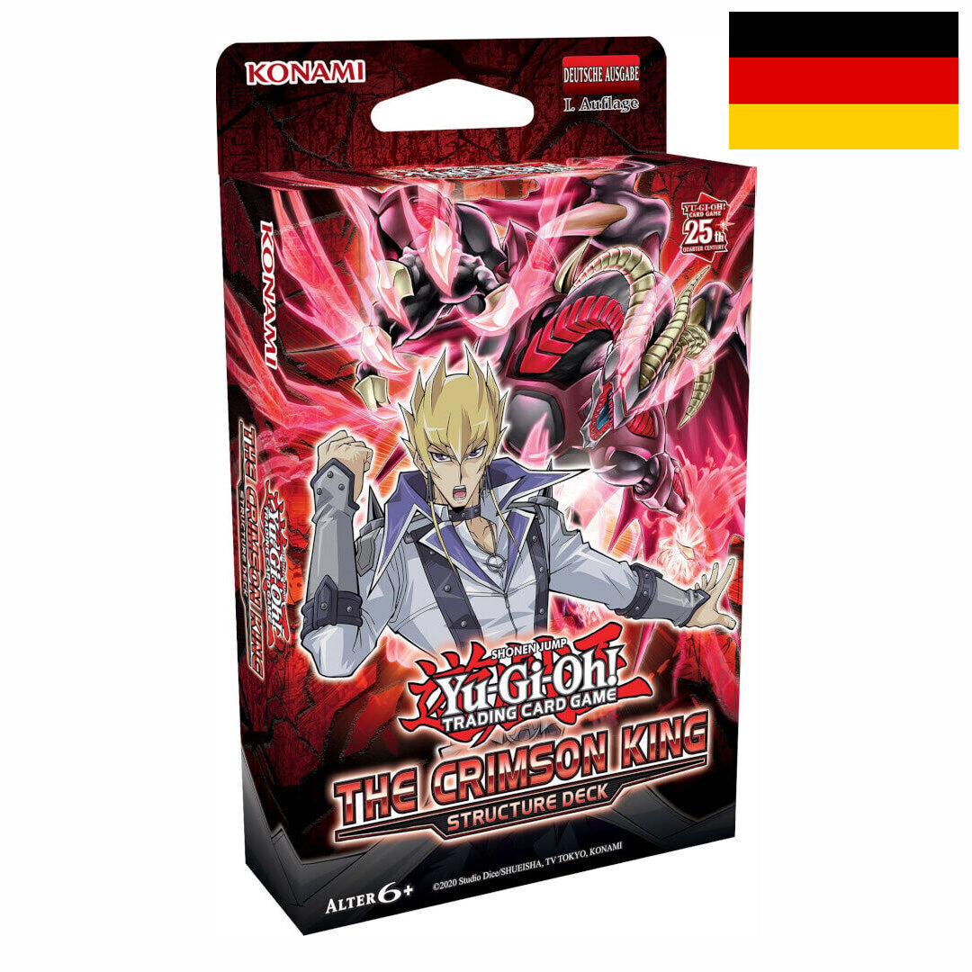 The Crimson King - Yu-Gi-Oh! Structure Deck - 1st Edition - 🇩🇪 Deutsch