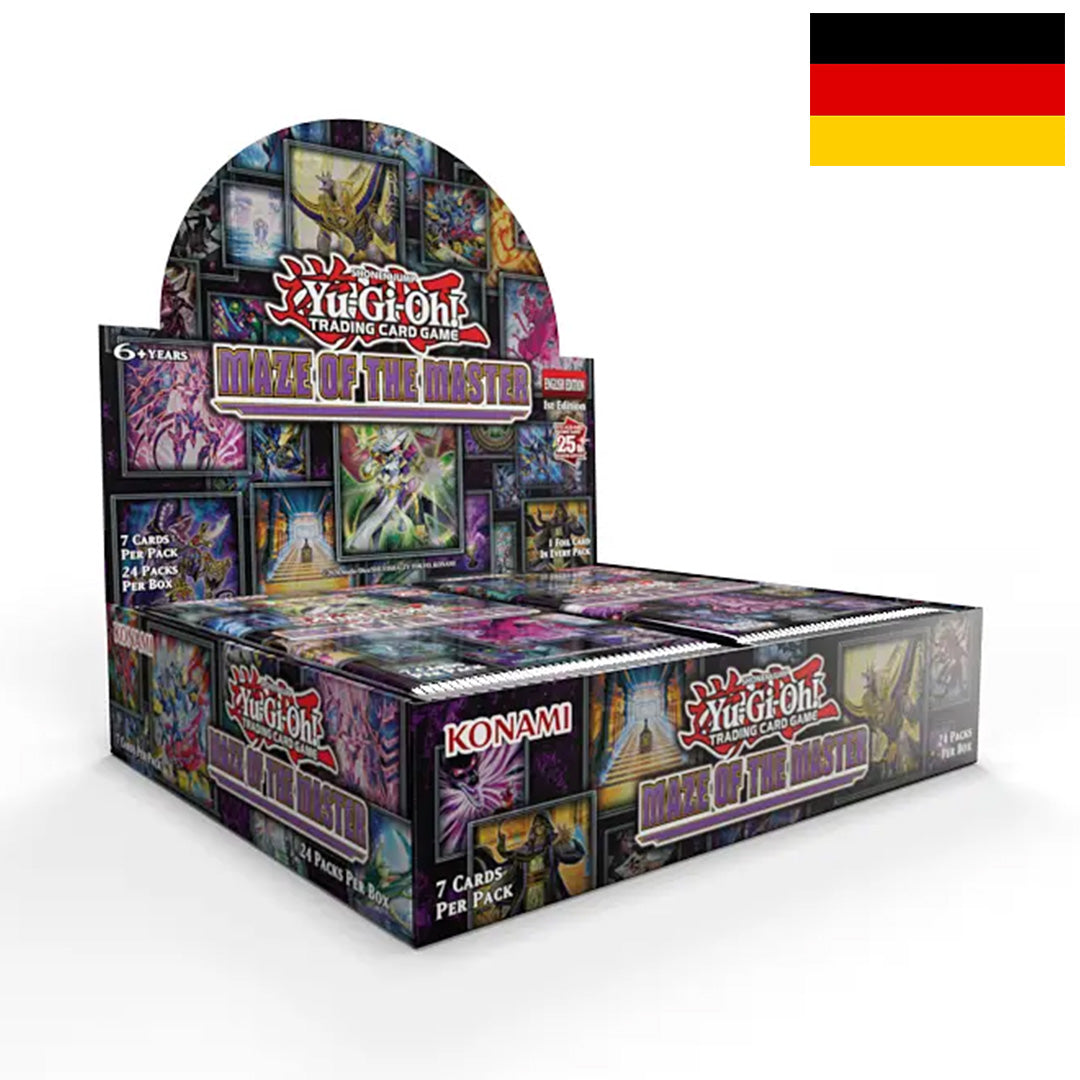 Maze of the Master – Yu-Gi-Oh! Booster Display - 1st Edition - 🇩🇪 Deutsch