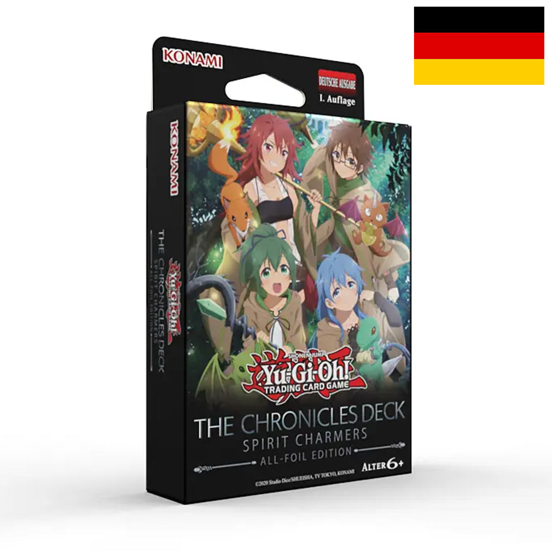 The Chronicles Deck: Spirit Charmers All-Foil Edition – Yu-Gi-Oh! Structure Deck - 1st Edition - 🇩🇪 Deutsch CoolUp Cards
