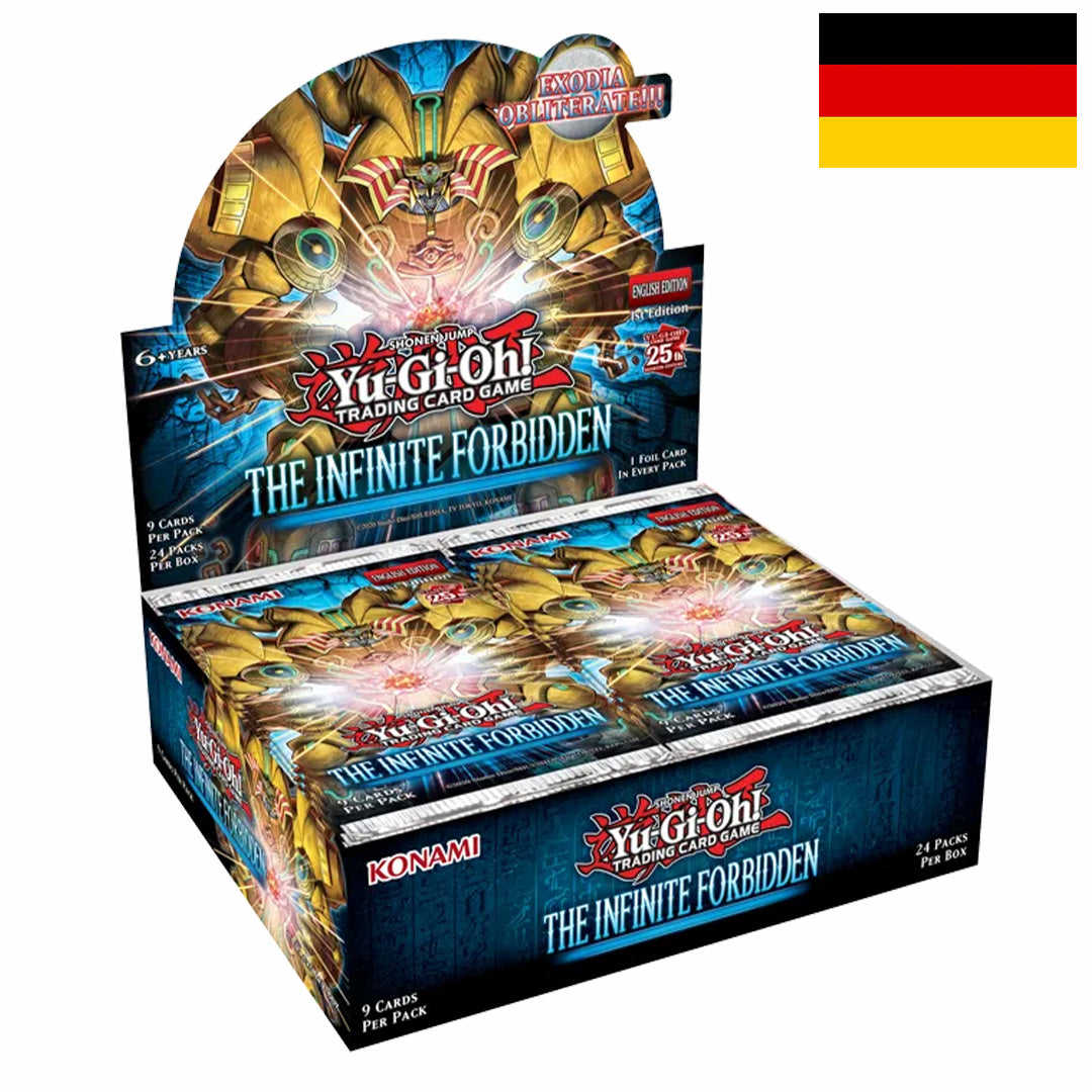 Yu-Gi-Oh! - The Infinite Forbidden - Booster DISPLAY - 1st Edition - 🇩🇪 Deutsch