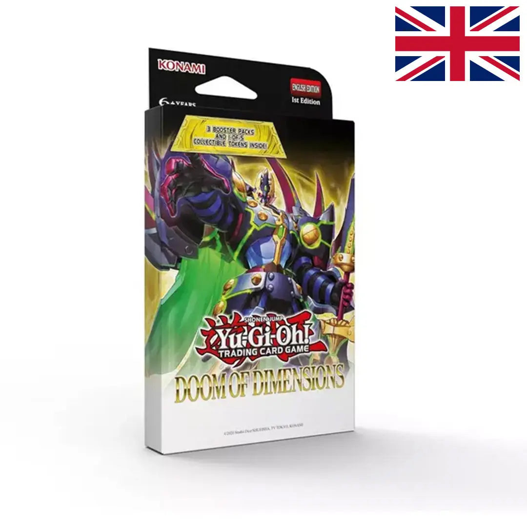 Doom of Dimensions – Yu-Gi-Oh! Booster Tuckbox - 🇬🇧 English CoolUp Cards