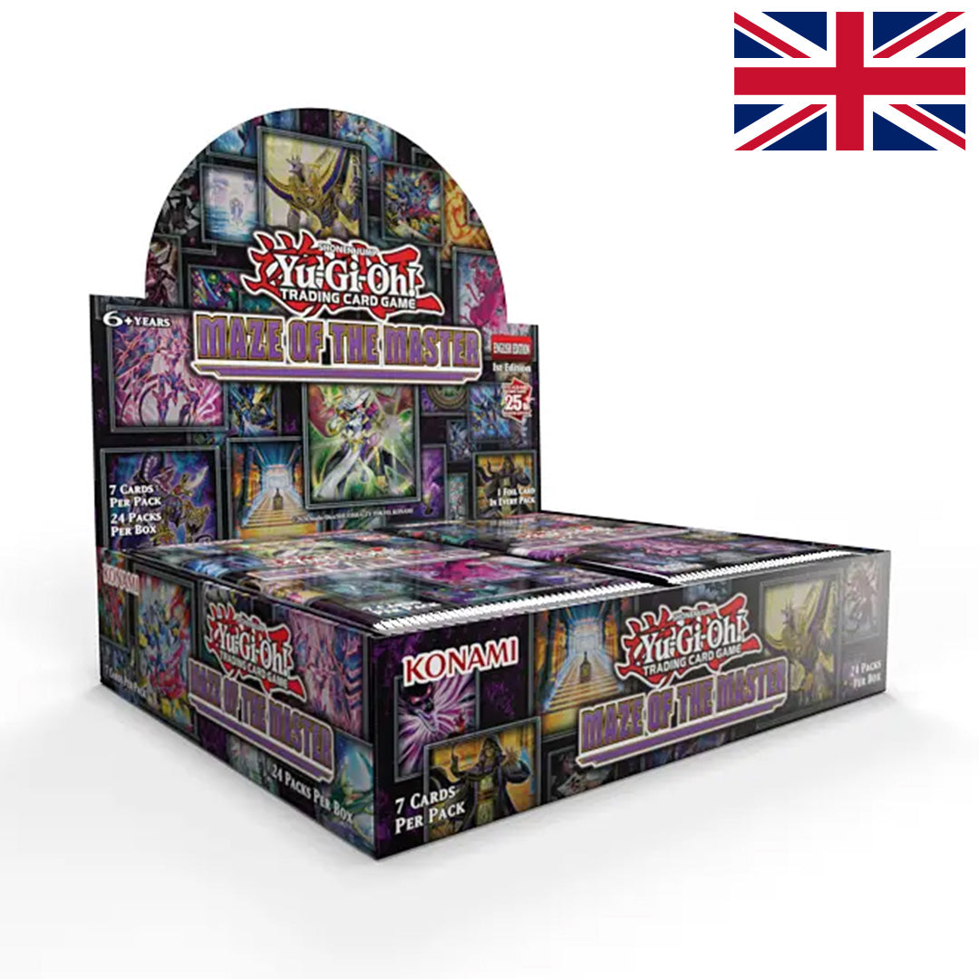 Maze of the Master – Yu-Gi-Oh! Booster Display - 1st Edition - 🇬🇧 Englisch