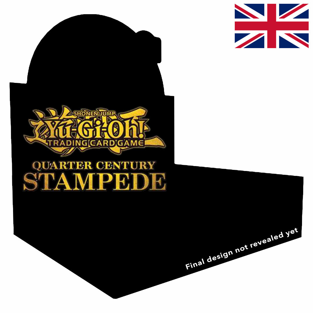 Quarter Century Stampede - Yu-Gi-Oh! Booster DISPLAY - 1st Edition - 🇬🇧 Englisch