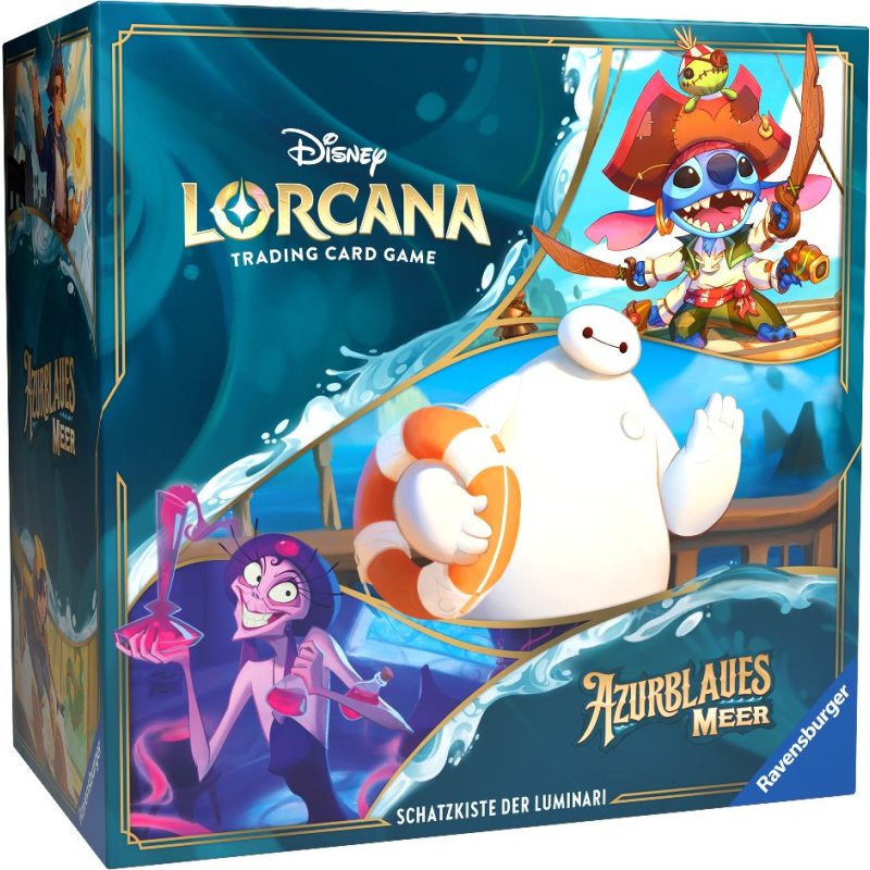 Disney Lorcana - Azurblaues Meer - Trove Box - 🇩🇪 Deutsch