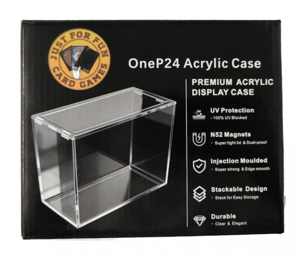 Acryl Case für One Piece Display (Booster Box) – Magnetisch – OneP24 – Just For Fun Cards CoolUp Cards