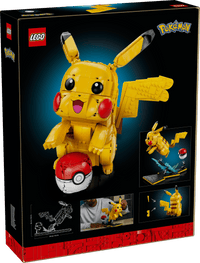 Lego Pikachu und Pokéball CoolUp Cards