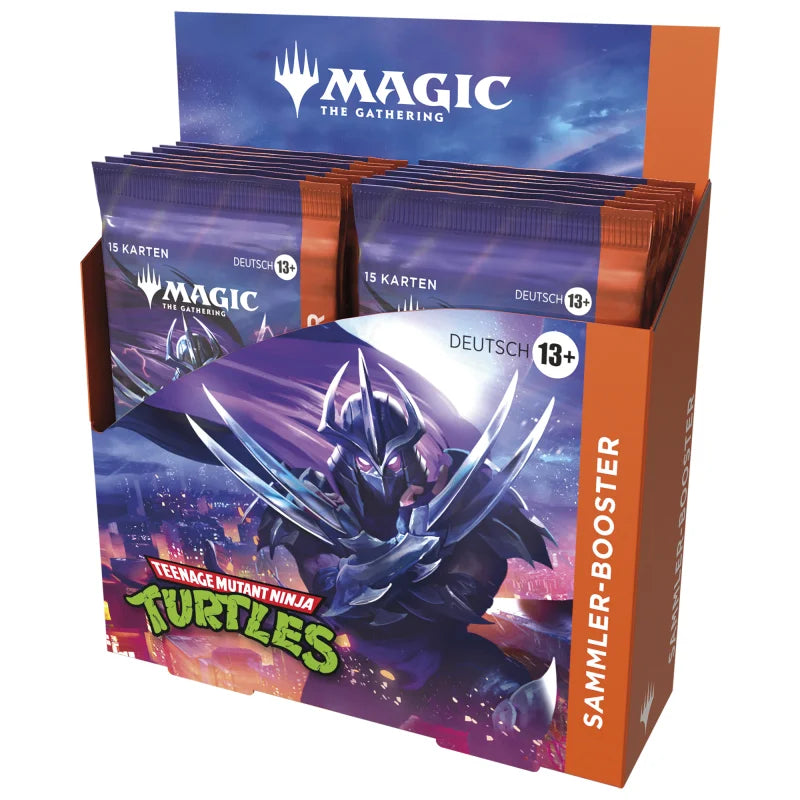 Teenage Mutant Ninja Turtles – Sammler Booster Display - Deutsch – Magic: The Gathering CoolUp Cards
