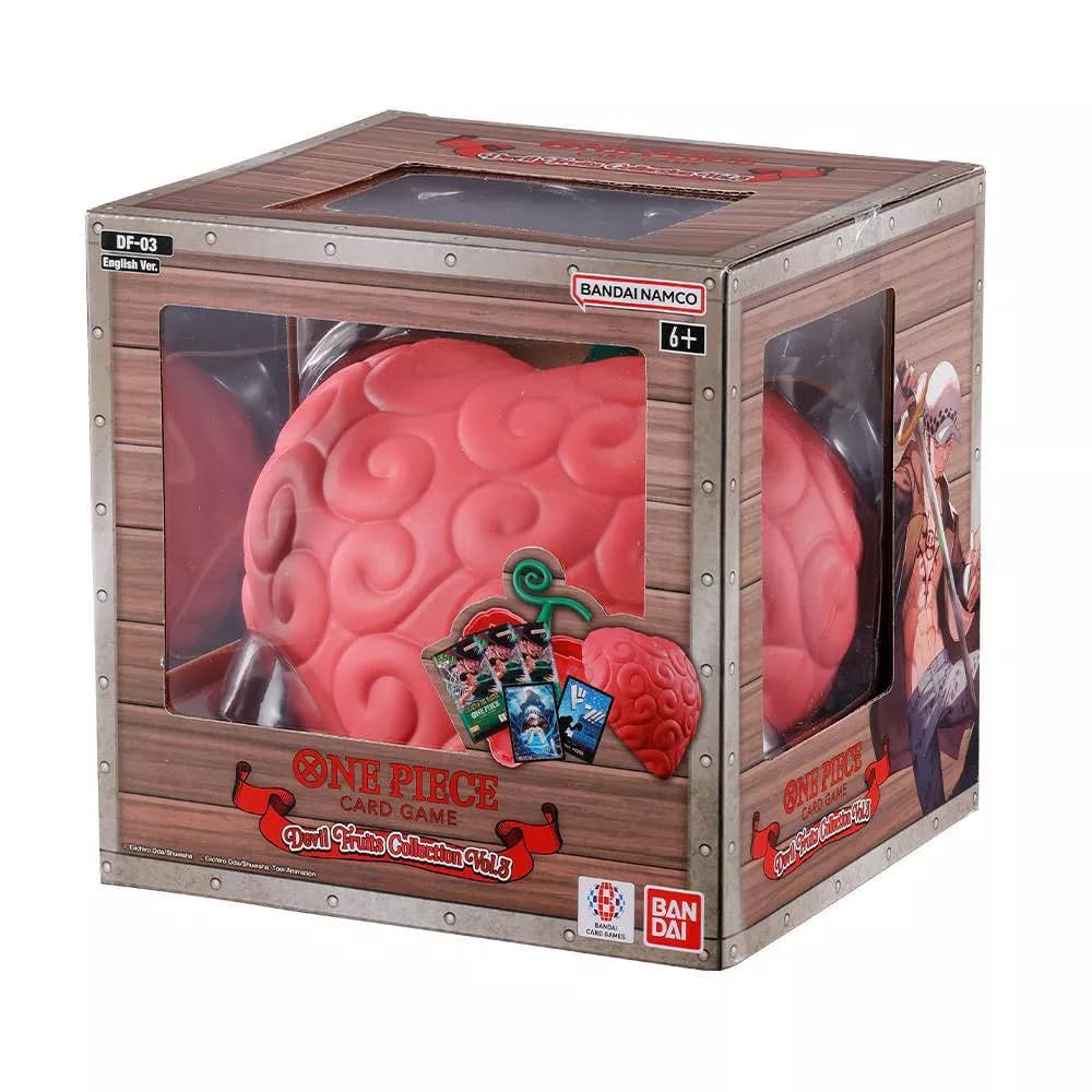 BANDAI- One Piece Card Game- Devil Fruits Collection Vol. 3 Devil Fruits DF-02-EN CoolUp Cards