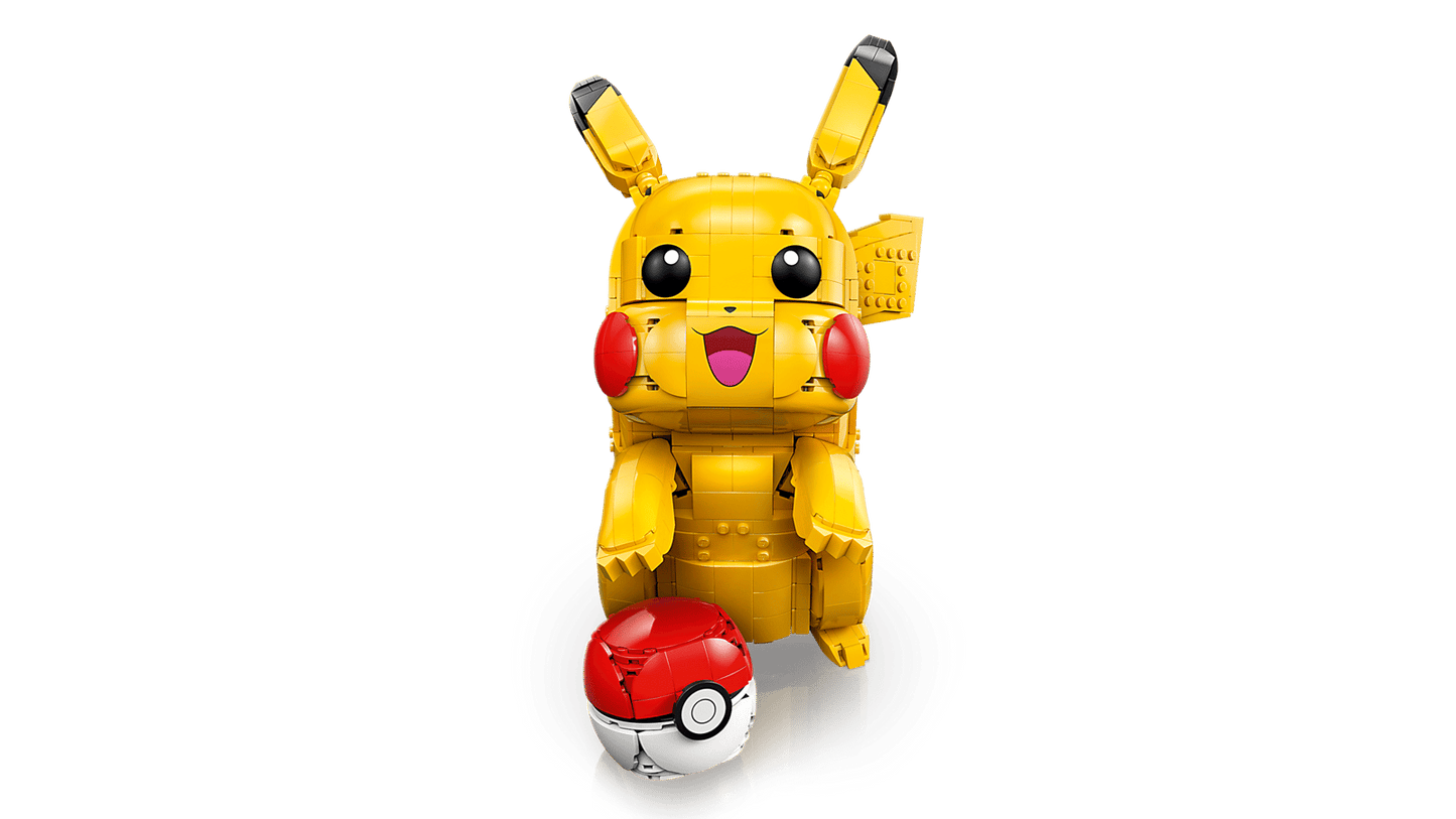 Lego Pikachu und Pokéball CoolUp Cards