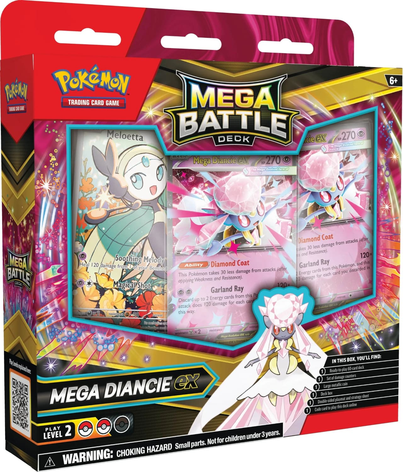 Mega-Diancie ex Mega Kampfdeck  – Pokémon 🇩🇪 Deutsch CoolUp Cards