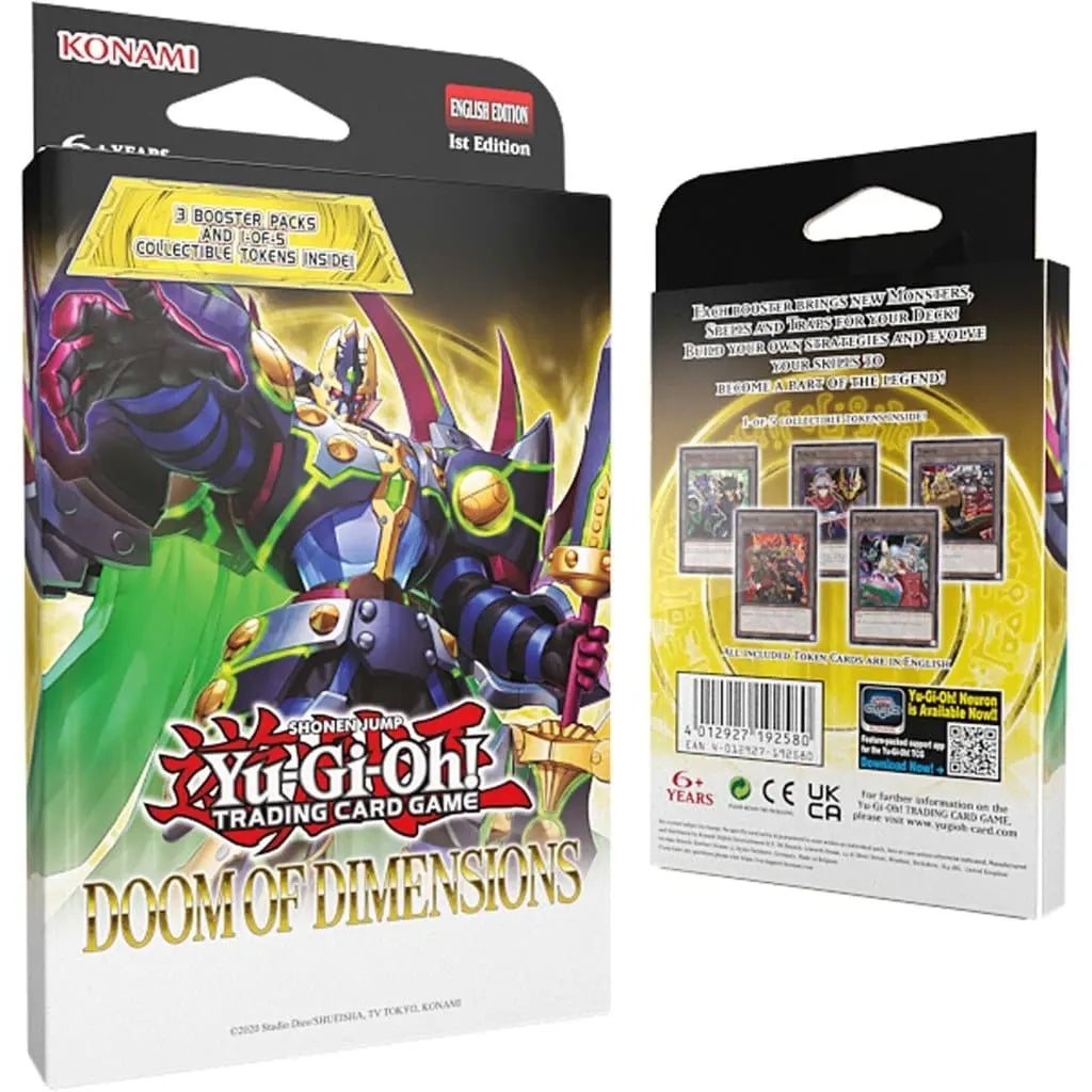 Doom of Dimensions – Yu-Gi-Oh! Booster Tuckbox - 🇩🇪 Deutsch CoolUp Cards