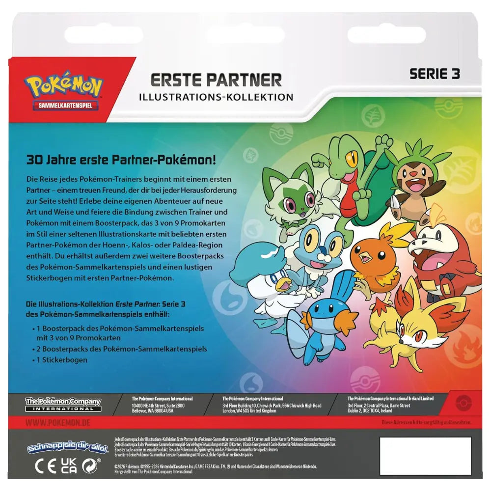 Erste Partner Kollektion Serie 3 – Pokémon Deutsch 🇩🇪 CoolUp Cards