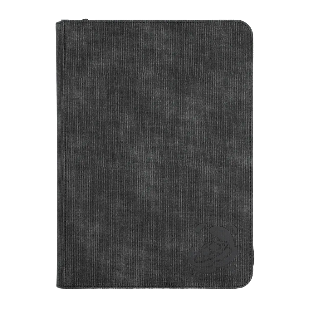 Caratex Schwarz 3x3 TCG Binder – 360 Fächer mit Reißverschluss – PayaShell CoolUp Cards