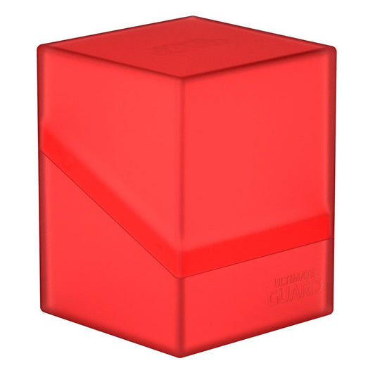 Deckbox Boulder - Farbe: Ruby, für 100+ Karten - Ultimate Guard CoolUp Cards