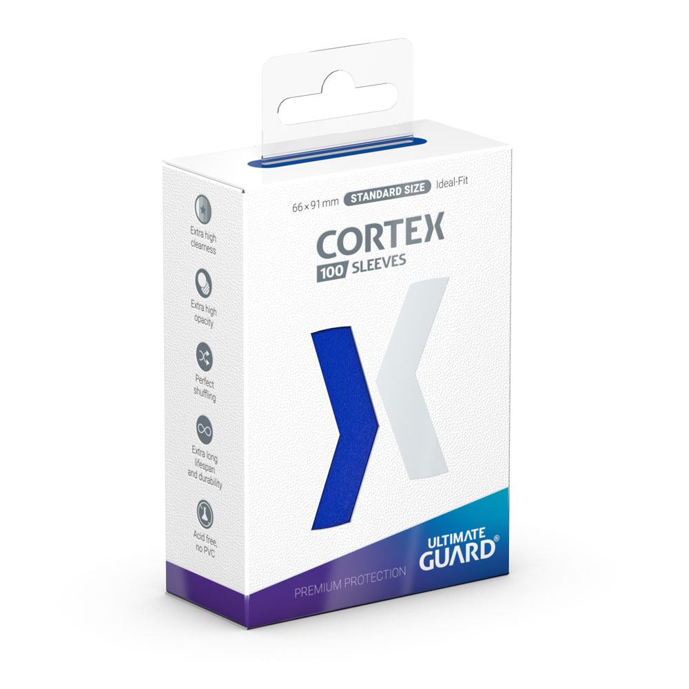 Sleeves – Ultimate Guard - Cortex Standard Size Blau (100 Stk.)