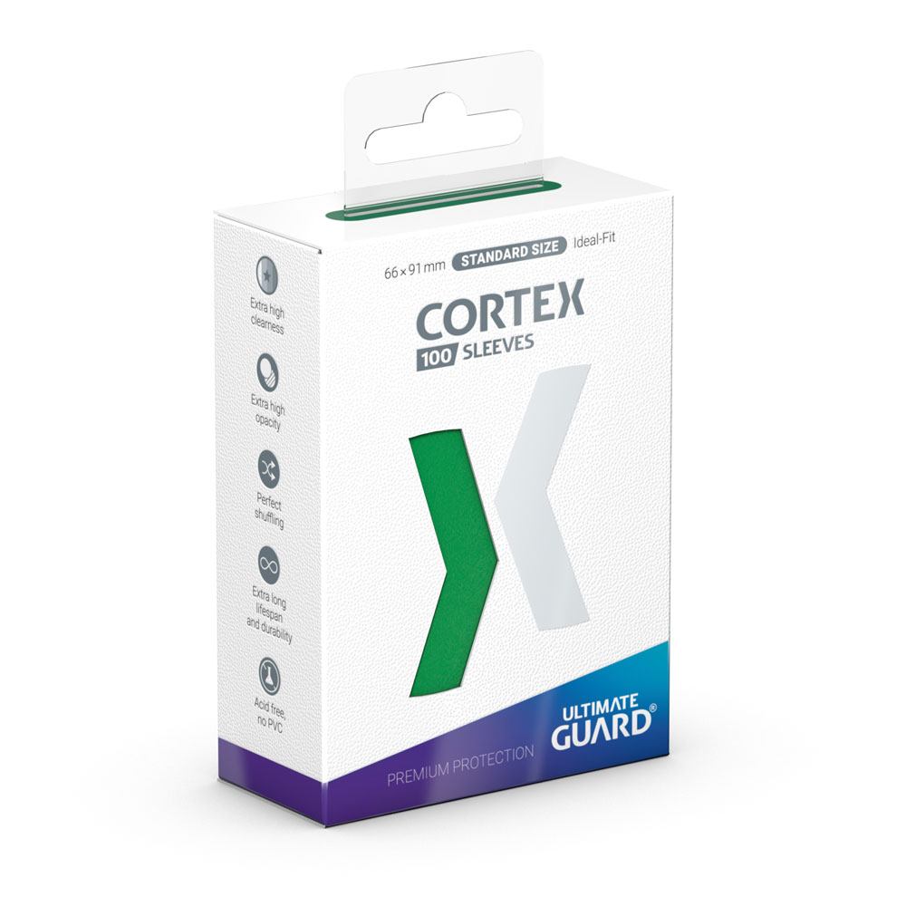 Sleeves – Ultimate Guard - Cortex Standard Size Grün (100 Stk.)