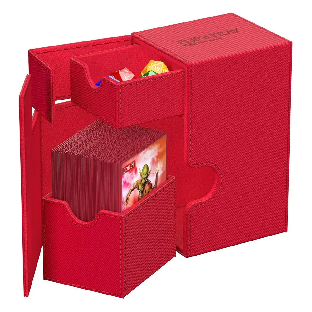 Flip`n`Tray Deckbox 80+ XenoSkin – Ultimate Guard – rot CoolUp Cards