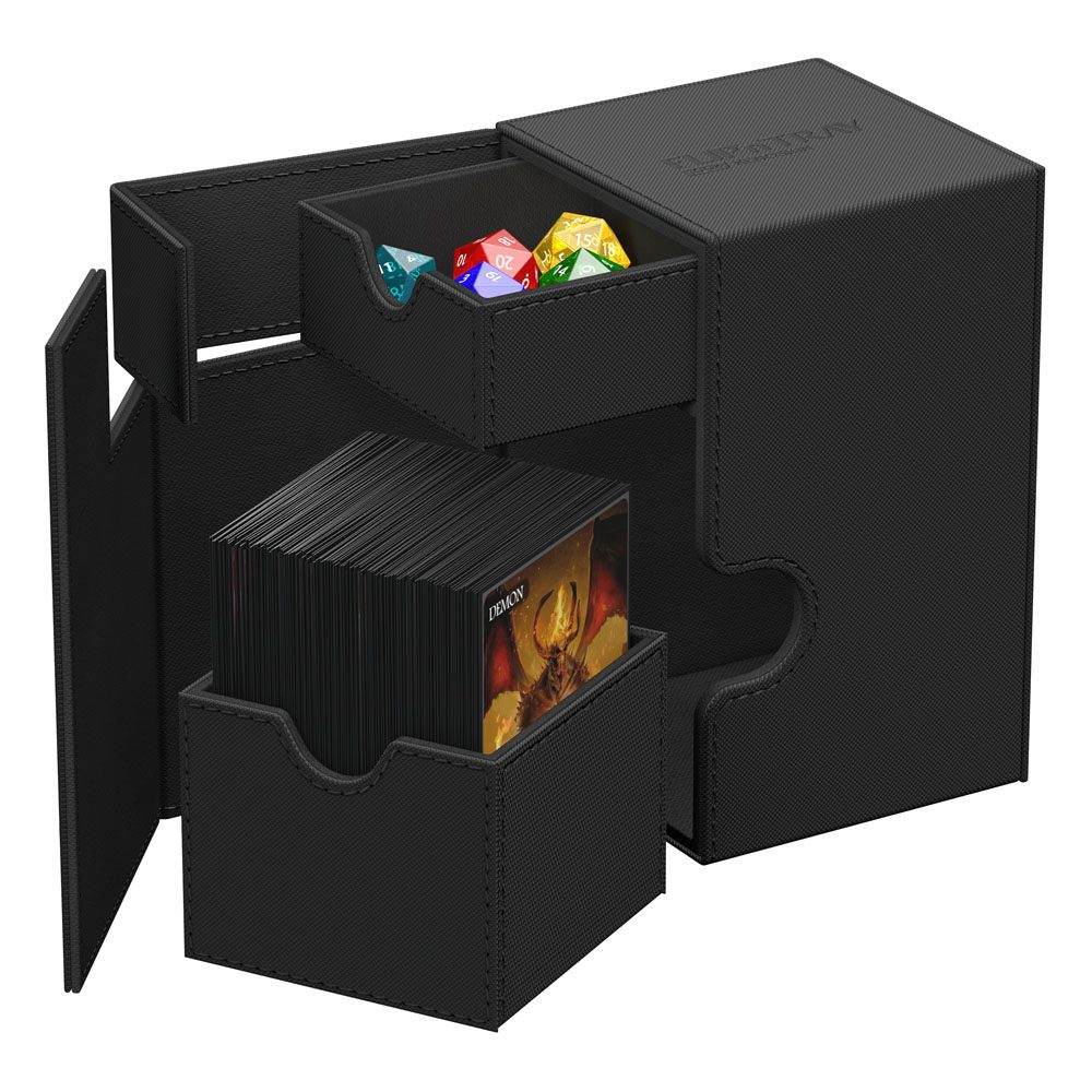 Flip`n`Tray Deckbox 100+ XenoSkin – Ultimate Guard – schwarz CoolUp Cards