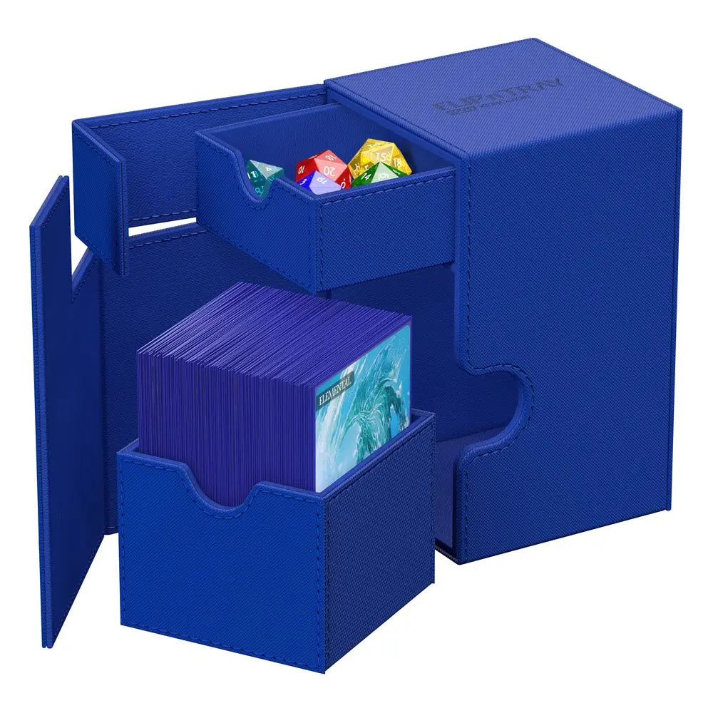 Flip`n`Tray Deckbox 100+ XenoSkin – Ultimate Guard – blau CoolUp Cards