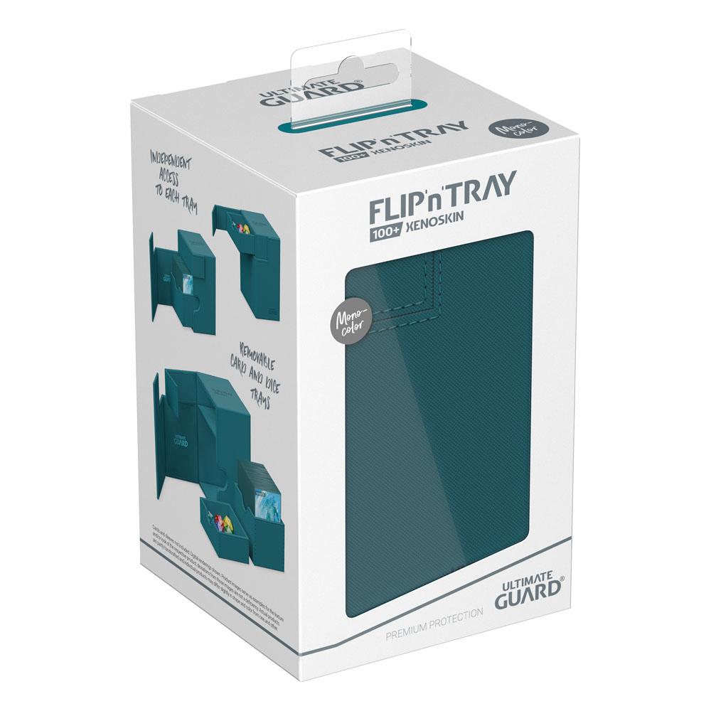 Flip`n`Tray Deckbox 100+ XenoSkin – Ultimate Guard – petrol CoolUp Cards